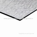 Silver Brush Finished Aluminum Composite ACP Sheet